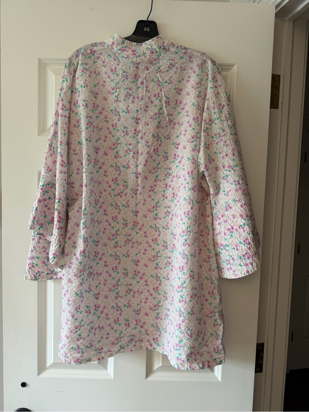 NWOT La Vie Style House floral bell sleeved mini dress - Picture 9 of 10